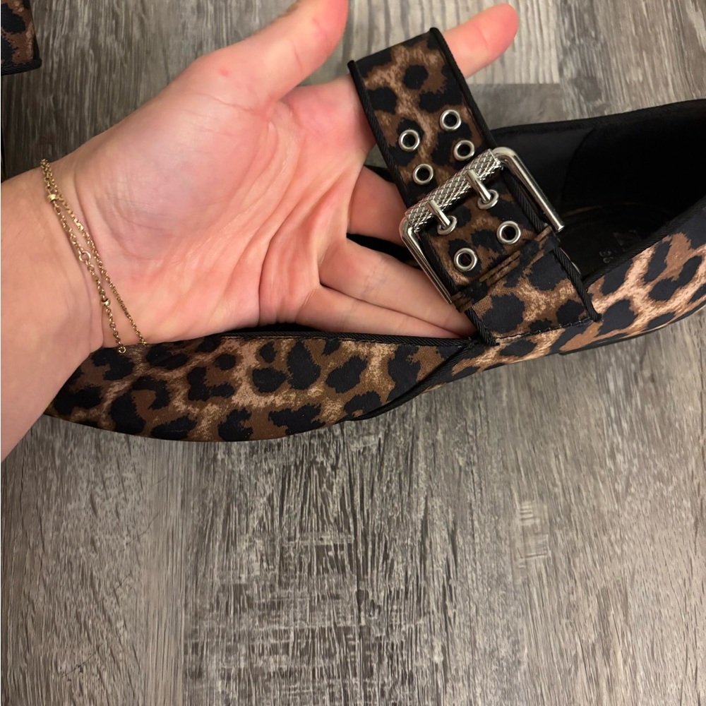 Zara Leopard Print Mary Jane - Picture 5 of 5